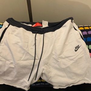 Nike White Athletic Shorts!